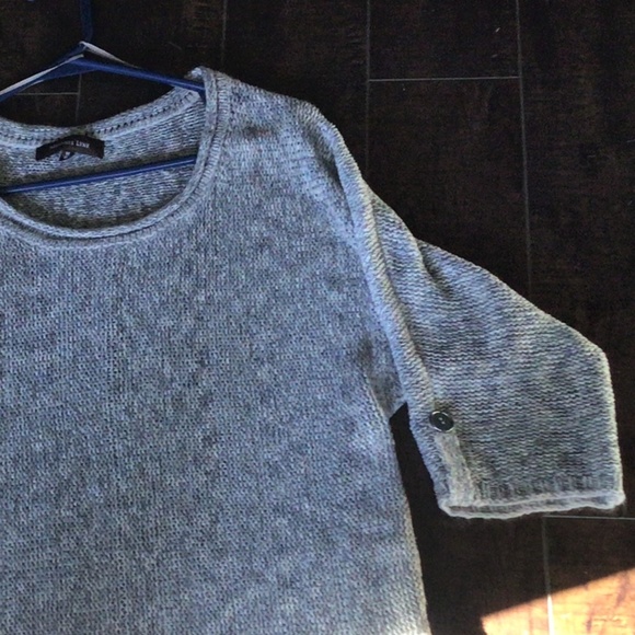 Ladies Cream Mix Knit Pullover Sweater Size M - Picture 9 of 13